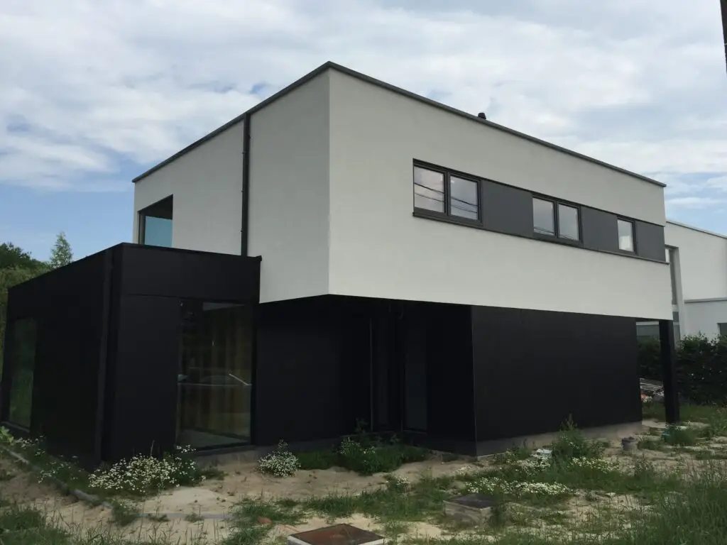 Nieuwbouwproject in houtskeletbouw in Boortmeerbeek