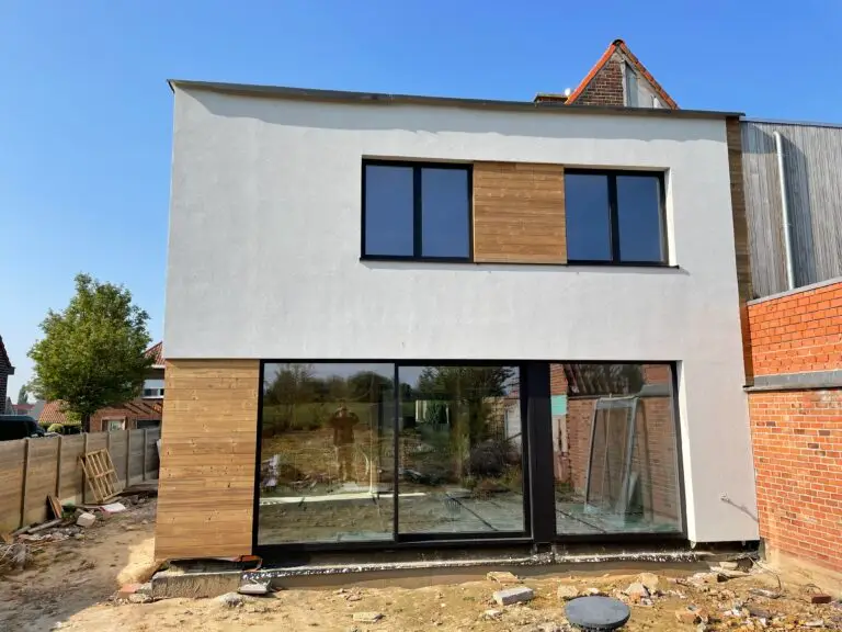 aanbouw aan woning
