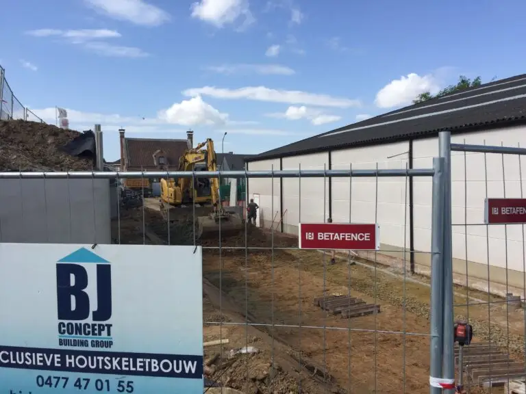 fundering clubhuis TC zottegem en padel zottegem